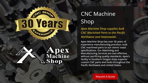 cnc parts Oregon